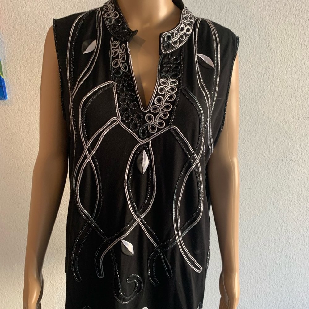 Once Again Dressy No Sleeve Top